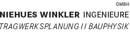 Logo NIEHUES WINKLER Ingenieure GmbH - Tragwerksplanung // Bauphysik